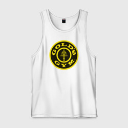 Мужская майка хлопок Gold's gym