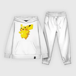 Детский костюм с толстовкой хлопок Пикачу