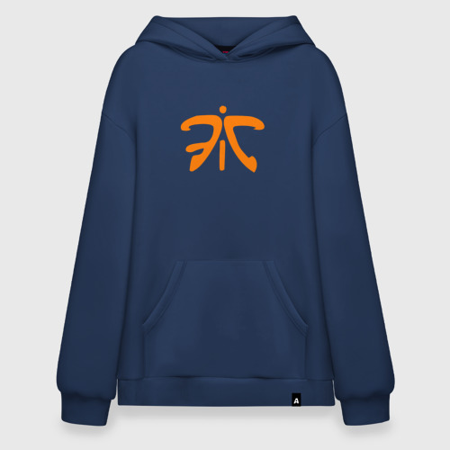 Худи SuperOversize хлопок Fnatic Collection, цвет темно-синий