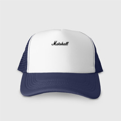 Кепка тракер с сеткой Marshall logo