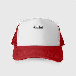 Кепка тракер с сеткой Marshall logo