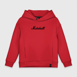 Детское худи Oversize хлопок Marshall logo