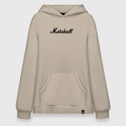 Худи SuperOversize хлопок Marshall logo