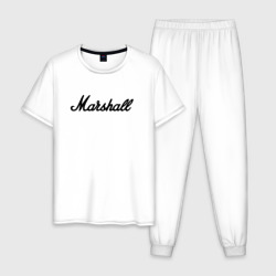 Мужская пижама хлопок Marshall logo