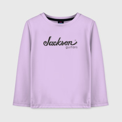 Детский лонгслив хлопок Jackson logo