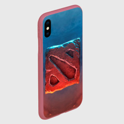 Чехол для iPhone XS Max матовый Dota - фото 2