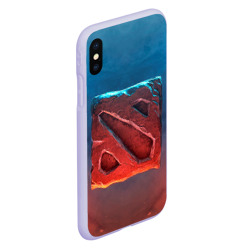 Чехол для iPhone XS Max матовый Dota - фото 2