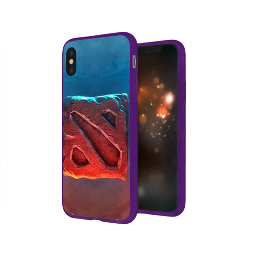 Чехол для Apple iPhone X силиконовый глянцевый Dota Фото 01 Чехол для Apple iPhone X силиконовый глянцевый Dota Фото 01