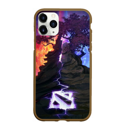 Чехол для iPhone 11 Pro Max матовый Dota