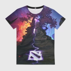 Женская футболка 3D Dota