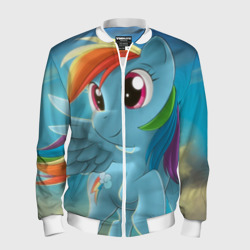 Мужской бомбер 3D My littlle pony