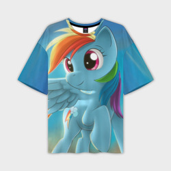 Мужская футболка oversize 3D My littlle pony