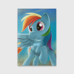 Обложка для паспорта матовая кожа My littlle pony