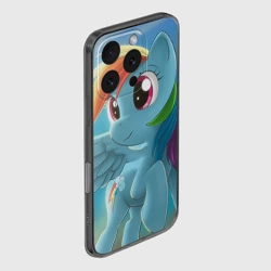 Чехол для iPhone 16 Pro Max силиконовый с защитой камеры My littlle pony - фото 2