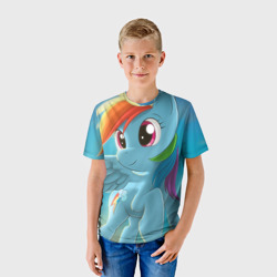 Детская футболка 3D My littlle pony - фото 2