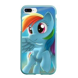 Чехол для iPhone 7Plus/8 Plus матовый My littlle pony