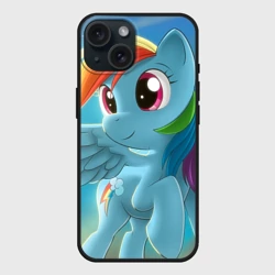Чехол силиконовый для Apple iPhone 15 матовый My littlle pony