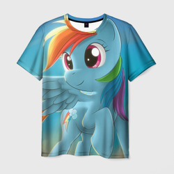 Мужская футболка 3D My littlle pony