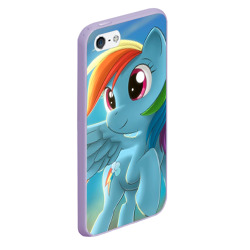 Чехол для iPhone 5/5S матовый My littlle pony - фото 2