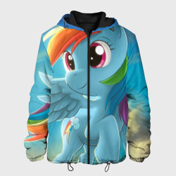 Мужская куртка 3D My littlle pony