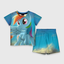Детский костюм с шортами 3D My littlle pony