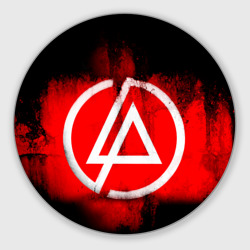 Круглый коврик для мышки Linkin Park