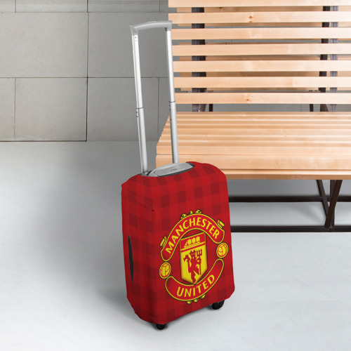Чехол для чемодана 3D Manchester united - фото 3