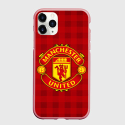 Чехол для iPhone 11 Pro Max матовый Manchester united