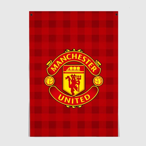 Постер Manchester united