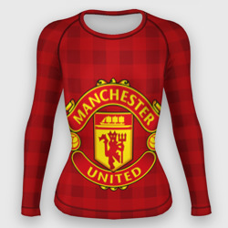 Женский рашгард 3D Manchester united