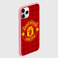Чехол для iPhone 11 Pro Max матовый Manchester united - фото 2
