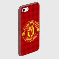 Чехол для iPhone 5/5S матовый Manchester united - фото 2