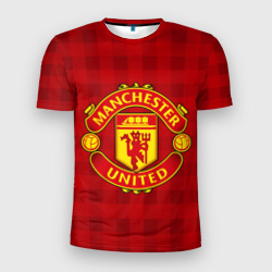 Мужская футболка 3D Slim Manchester united