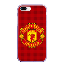 Чехол для iPhone 7Plus/8 Plus матовый Manchester united