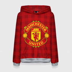 Женская толстовка 3D Manchester united