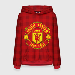 Женская толстовка 3D Manchester united