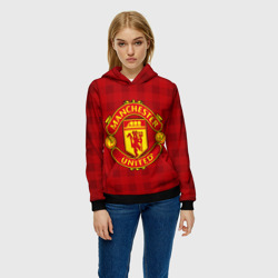 Женская толстовка 3D Manchester united - фото 2