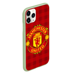 Чехол для iPhone 11 Pro матовый Manchester united - фото 2