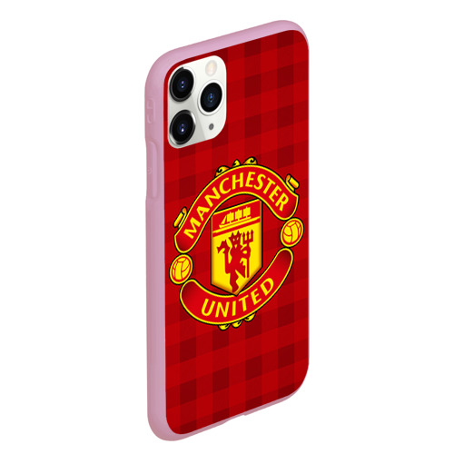 Чехол для iPhone 11 Pro Max матовый Manchester united - фото 3