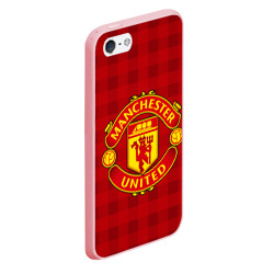 Чехол для iPhone 5/5S матовый Manchester united - фото 2