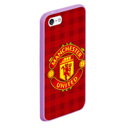 Чехол для iPhone 5/5S матовый Manchester united - фото 2