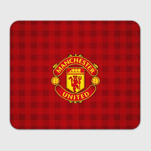 Прямоугольный коврик для мышки Manchester united