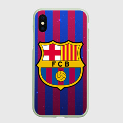 Чехол для iPhone XS Max матовый Барселона