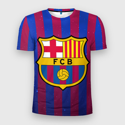Мужская футболка 3D Slim Барселона, цвет 3D печать