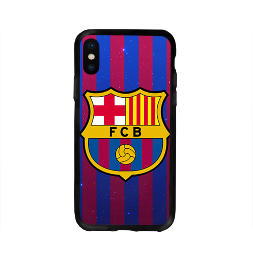 Чехол для Apple iPhone X силиконовый глянцевый Барселона Фото 01 Чехол для Apple iPhone X силиконовый глянцевый Барселона Фото 01