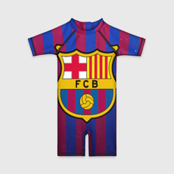 Детский купальный костюм 3D Барселона
