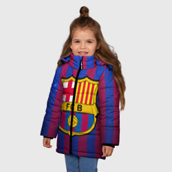 Зимняя куртка для девочек 3D Барселона - фото 2