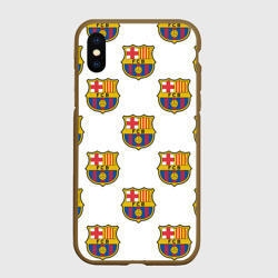 Чехол для iPhone XS Max матовый Барселона