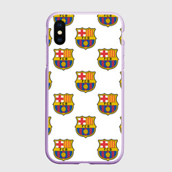 Чехол для iPhone XS Max матовый Барселона