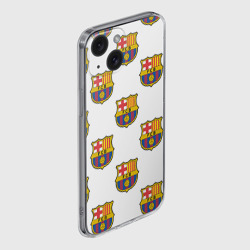 Чехол для iPhone 15 силиконовый с защитой камеры Барселона - фото 2